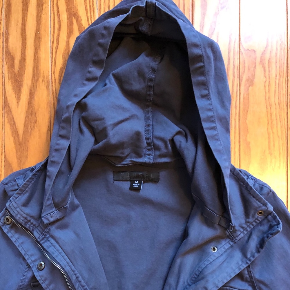 Blue Zip-Up Jacket - Picture 3 of 6